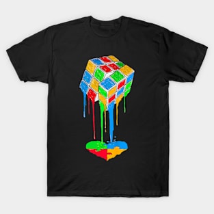 Rubiks Rubick's Cube Heart Cool Autism Awareness T-Shirt